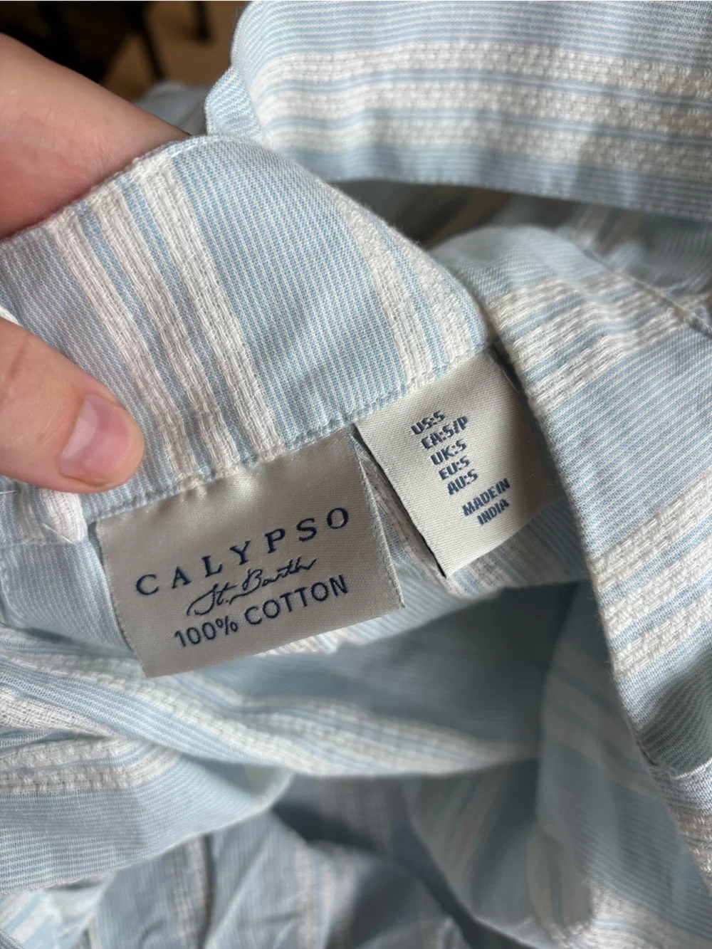 Calypso St. Barth 100% Cotton Tank Top and Short Pajama Set